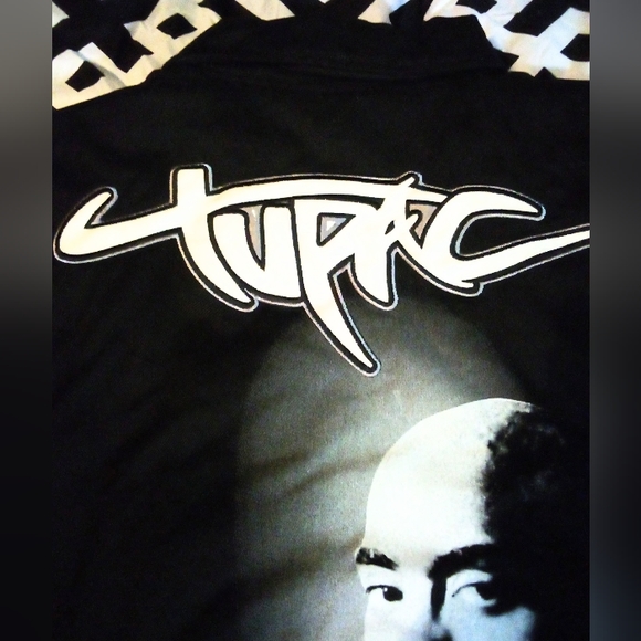 MAKAVELI BRANDED (TUPAC) Vintage Collectable Graphics Jacket Men's XL Black - Picture 11 of 16